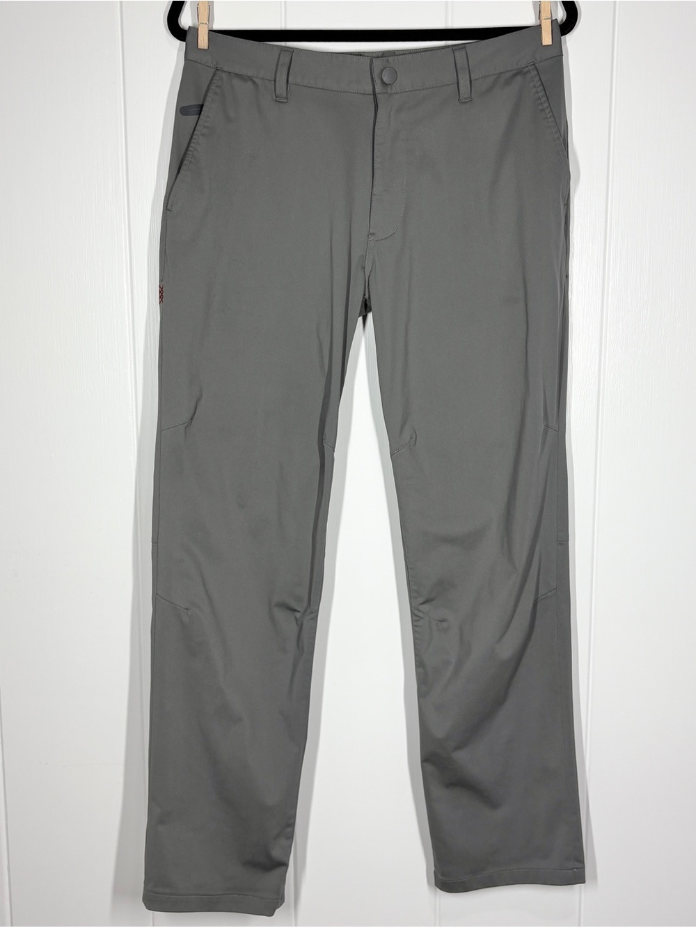 Rhone Mens Commuter Gray Performance Pants Size 31 Gray